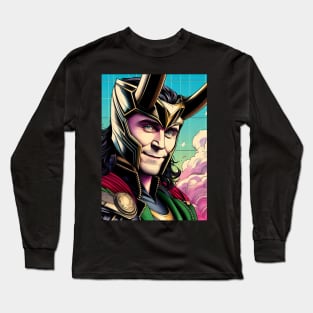 Embrace Mischief and Style: Loki-Inspired Art and Legendary Designs Await! Long Sleeve T-Shirt